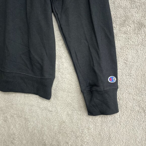 NWOT Champion Men's L Black Crewneck Sweatshirt - Picture 8 of 9